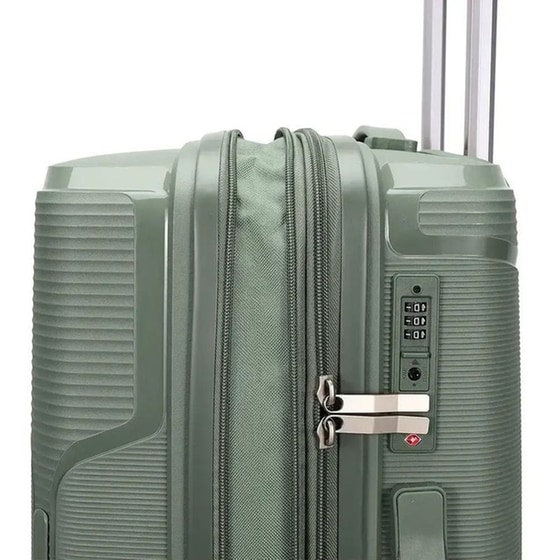 Σετ Βαλίτσες&nbsp;Amber&nbsp;Λαδί image 13