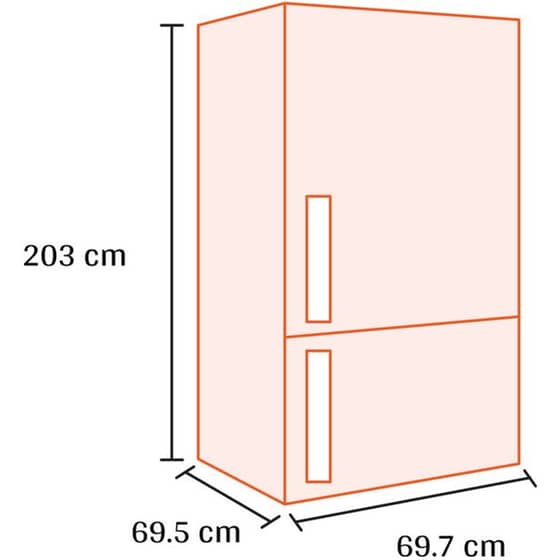 LG GBBW322DPY Total No Frost 465 Lt Ασημί Ψυγειοκαταψύκτης image 2