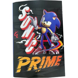 Τετράδιο Καρφίτσα Gim Sonic Prime 40 Φύλλων