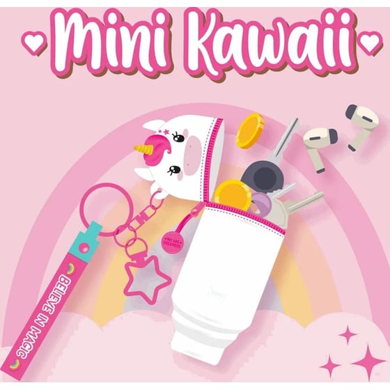 Κασετίνα Σιλικόνης Legami Mini Kawaii με Μπρελόκ Unicorn image 6