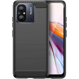 Θήκη Xiaomi Redmi 12C - Tech-Protect Carbon - Black