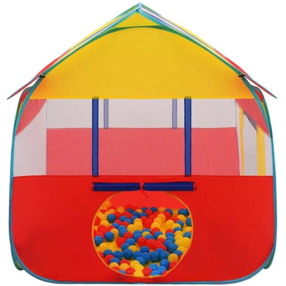 Vidaxl Παιδική Σκηνή XXL Πολύχρωμο 123 x 120 x 126 εκ. image 2