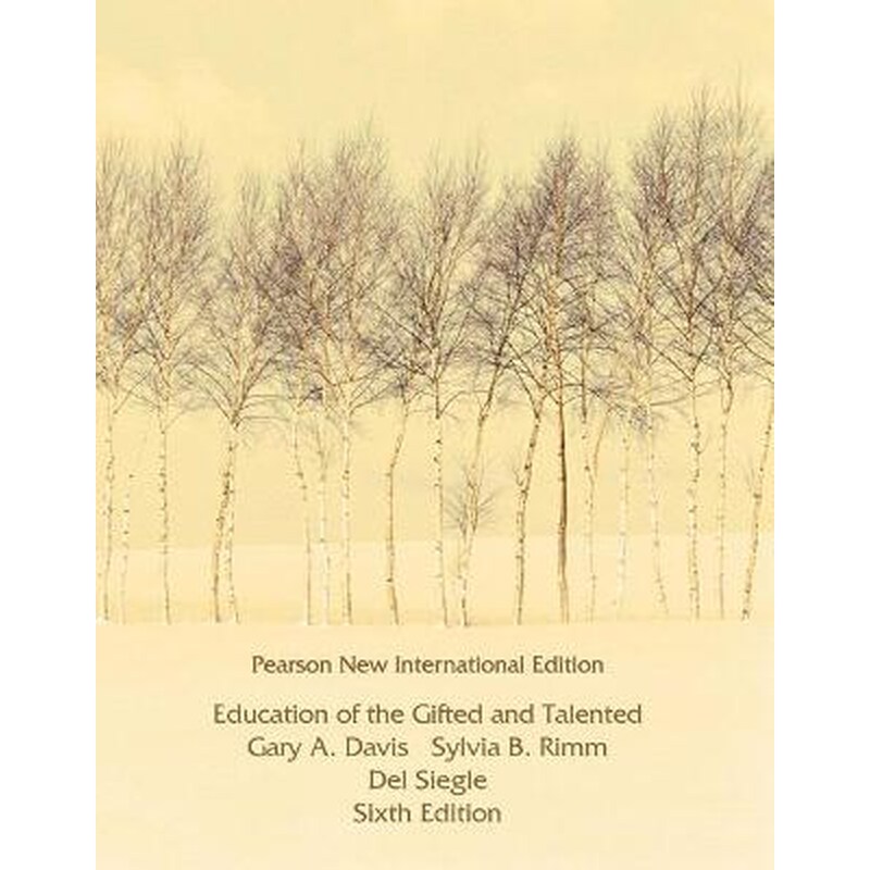 Education of the Gifted and Talented- Pearson New International Edition