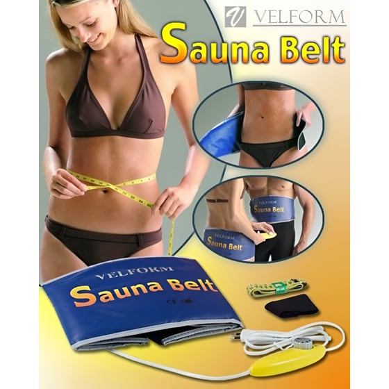 Ζώνη Εφίδρωσης & Αδυνατίσματος Velform One Size Unisex - Μπλε image 2