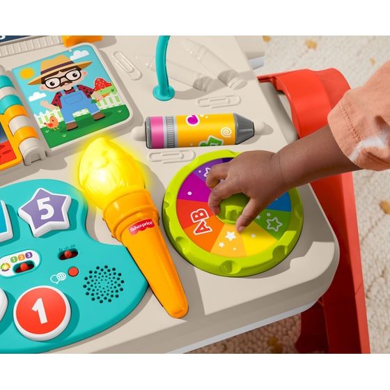 Fisher Price Εκπαιδευτικό Τραπέζι-Πίνακας 4 σε 1 image 2