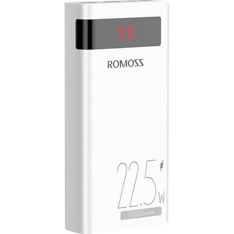 ROMOSS Powerbank Romoss 30000mAh 22.5W - Λευκό