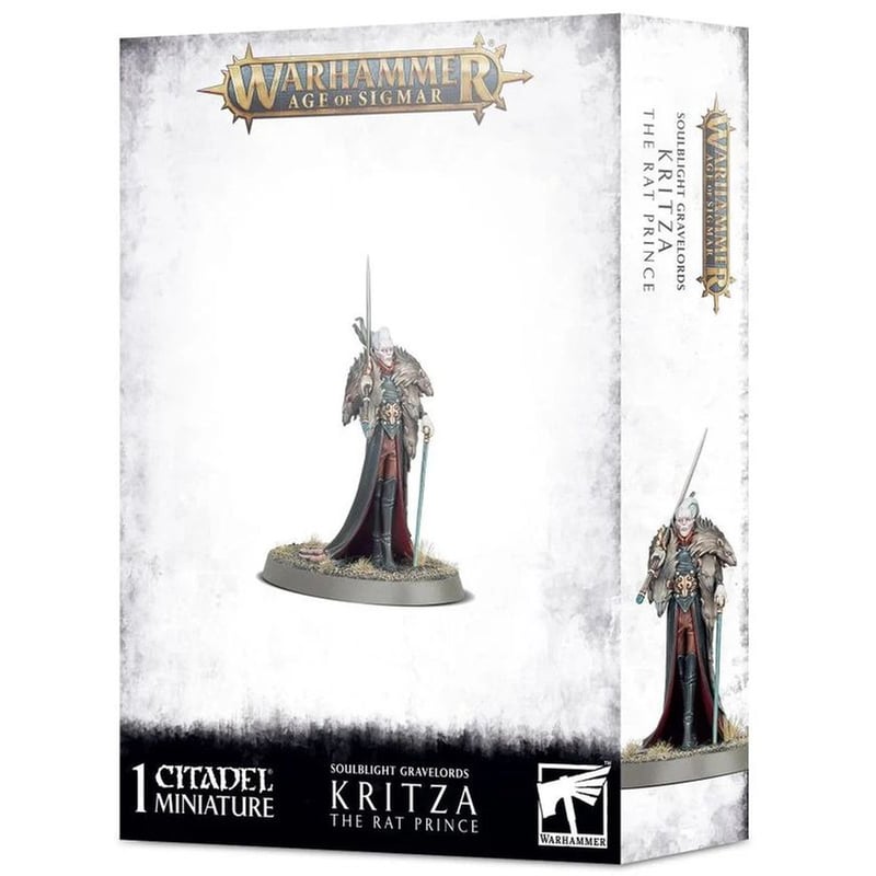 GAMES WORKSHOP Kritza: The Rat Prince Warhammer: Age of Sigmar GAMES WORKSHOP