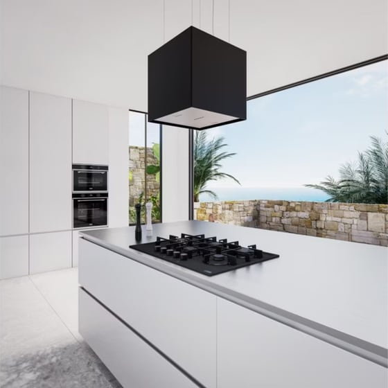 FRANKE Mercury FME 407 BK Μαύρος 40 cm Μαύρο Απορροφητήρας Νησίδα image 3