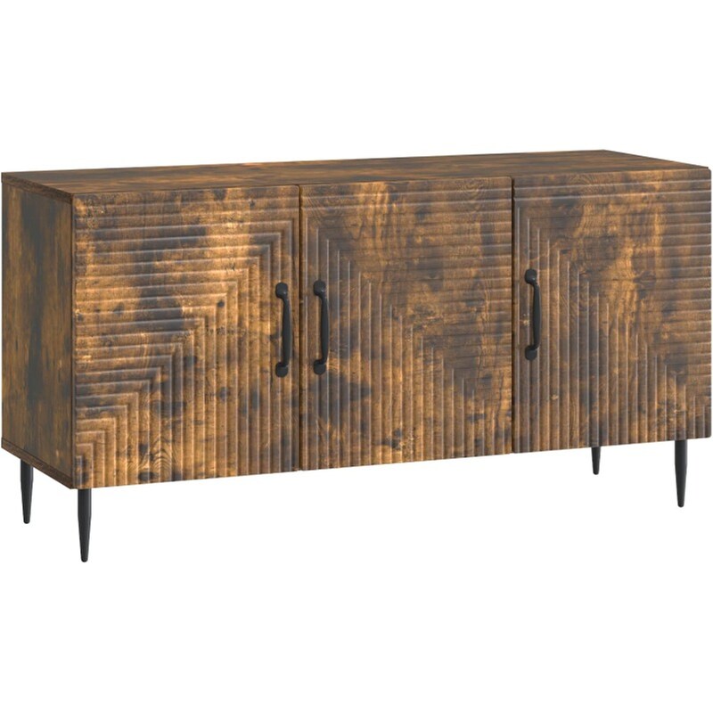 Έπιπλο Τηλεόρασης VidaXL 99x34.5x50 cm - Καπνισμένο Ξύλο Δρυός