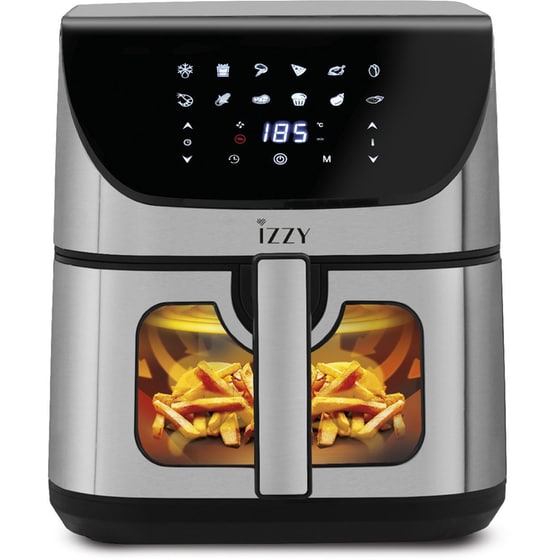 IZZY IZ-8250 1800W 8.2 L Ασημί Φριτέζα Αέρος image 8