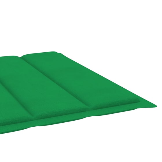 Ξαπλώστρα VidaXL από Μασίφ Ξύλο Ακακίας 200x68x30-86 cm - Γκρι/Πράσινη image 9