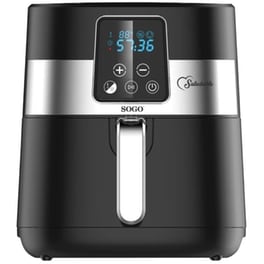 SOGO FRE-SS-10485 με Αποσπώμενο Κάδο 1300 W 3.5 L Μαύρο Φριτέζα Αέρος