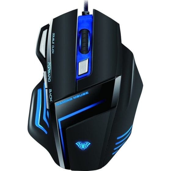 Aula Ghost Shark Expert RGB Μαύρο Gaming Ενσύρματο Ποντίκι image 0