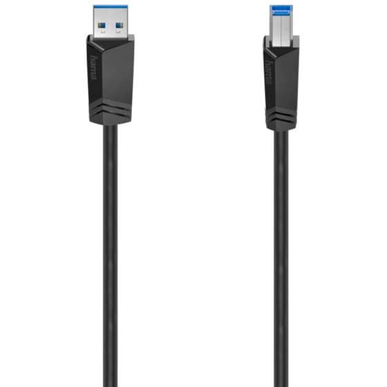 Καλώδιο Hama USB-A Male σε USB-B Male - 1.5m image 0