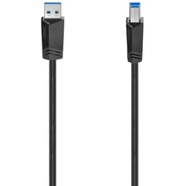 Καλώδιο Hama USB-A Male σε USB-B Male - 1.5m