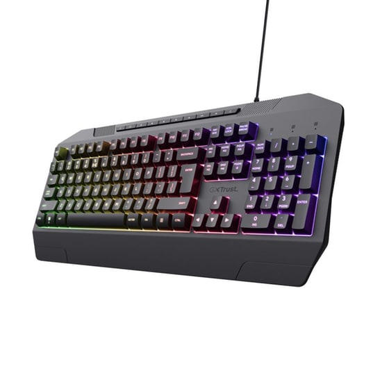 Trust GXT836 EVOCX Gaming Μεμβράνης Ενσύρματο Full Size Πληκτρολόγιο RGB Μαύρο (GR) image 2