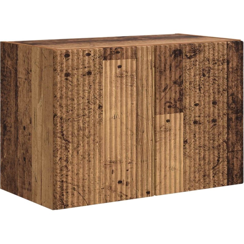 Επιτοίχιο Έπιπλο Τηλεόρασης VidaXL 59.5x31x40 cm - Παλαιωμένο Ξύλο