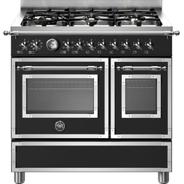 BERTAZZONI HER96L2ENET 58 / 33 Lt Μαύρο Κουζίνα Μεικτή Αερίου
