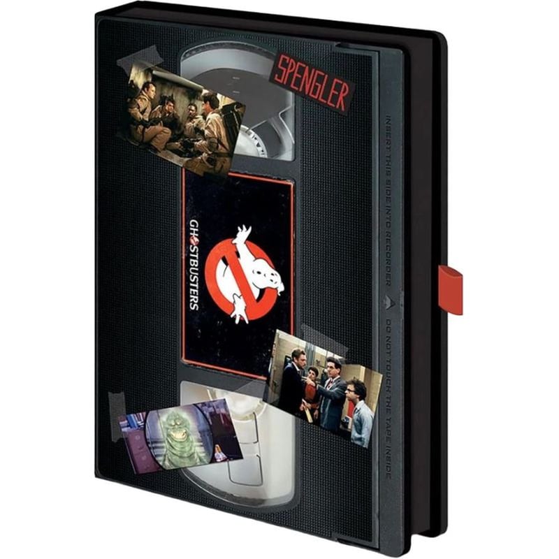 PYRAMID Σημειωματάριο Pyramid Α5 Ριγέ Premium Ghostbusters Vhs