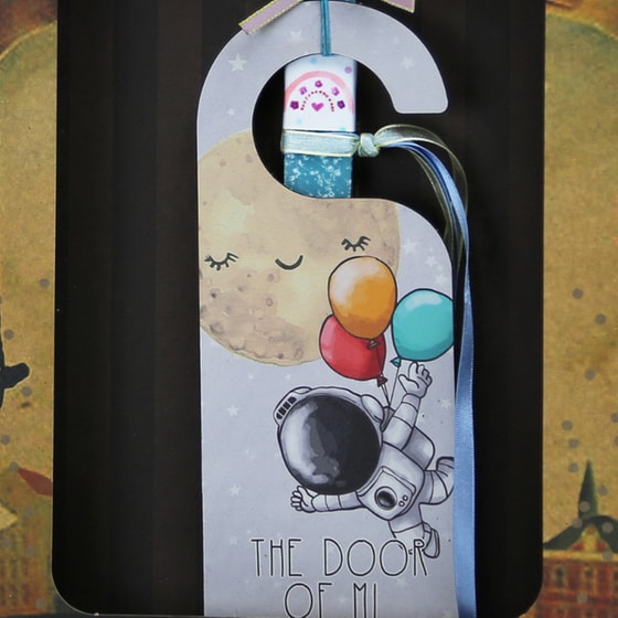 Λαμπάδα SYNCHRONIA Αστροναύτης Ταμπέλα Πόμολου image 2