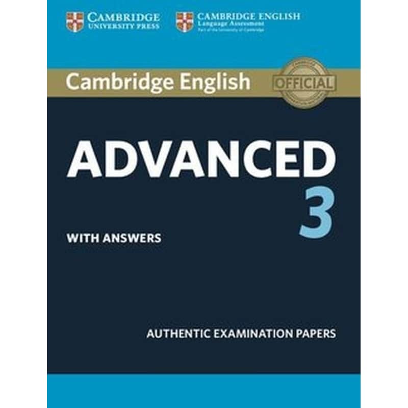 Cambridge English Advanced 3 Students Book with Answers