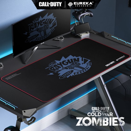 Eureka Ergonomic Call of Duty The Raygun Gaming Mouse Pad XXL 800mm Μαύρο image 1
