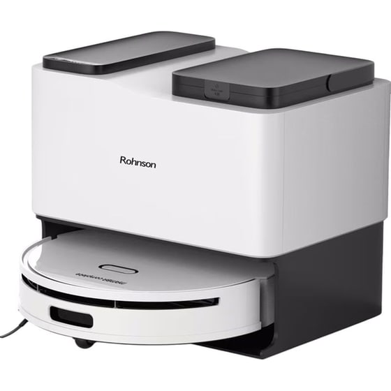 ROHNSON MAMBA RM-05 για Σκούπισμα και Σφουγγάρισμα με Χαρτογράφηση Χώρου Λευκό Σκούπα Ρομπότ image 0