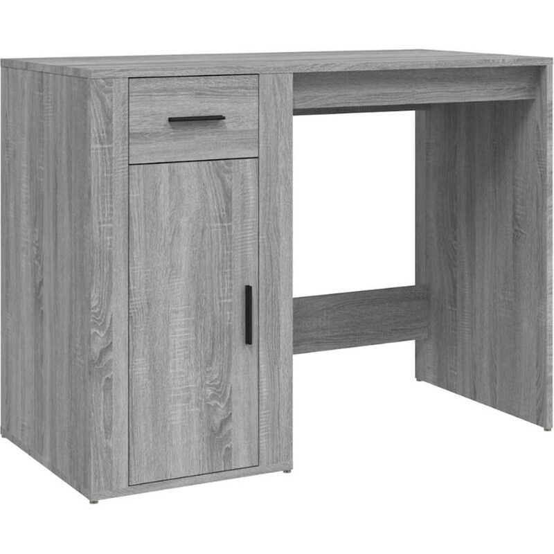 Γραφείο VidaXL από Επεξεργασμένο Ξύλο 100x49x75 cm - Γκρι Sonoma