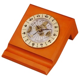 Αναλογικό Ρολόι Next Επιτραπέζιο 7x12x12.8 cm - Πορτοκαλί