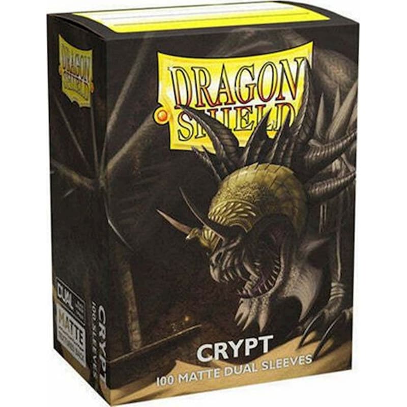 Crypt Neonen Dragon Shield Standard Matte Dual Sleeves (100 Sleeves)