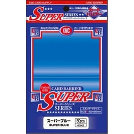 Kmc Card Barrier Super Series Sleeves Super Blue (80 Sleeves)