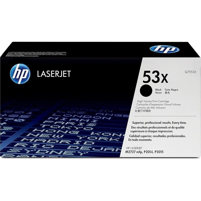 HP Toner HP 53X Q7553X - Black