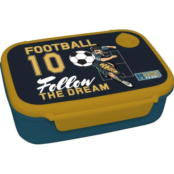 Σετ Φαγητού Must Φαγητοδοχείο 800ml με Παγούρι 500ml Football image 1