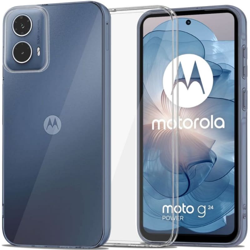 TECH-PROTECT Θήκη Motorola Moto G24/ Motorola Moto G24 Power/ Motorola Moto G04 - Tech-Protect Flexair - Clear