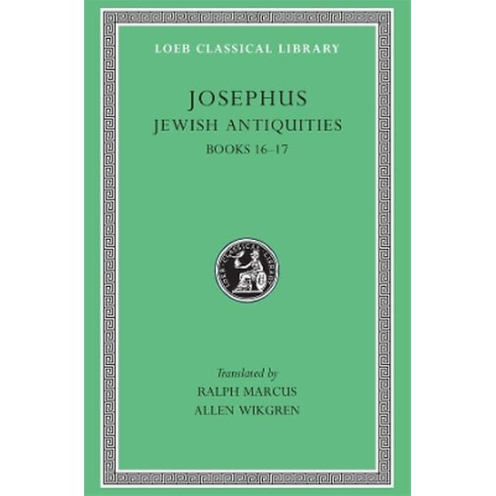Jewish Antiquities, Volume VII image 0