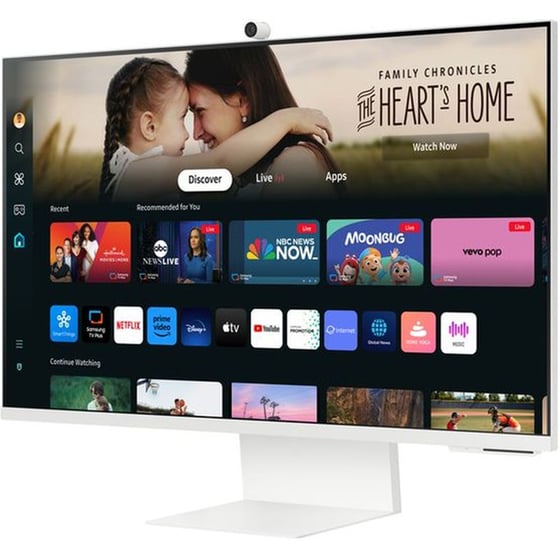 Samsung Smart Monitor M80D LS32DM801UUXDU 32" 4Κ UHD VA Flat 60Hz 4ms image 1
