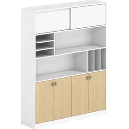 Βιβλιοθήκη 24mall Tesi C532586 160x40x200 cm - Λευκό