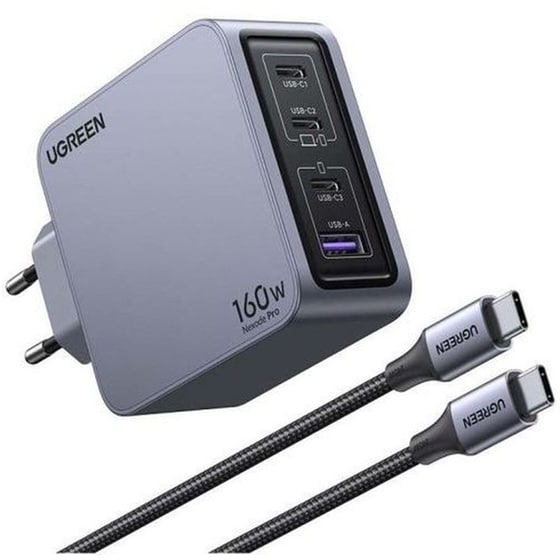 Σετ Φόρτισης Ugreen Nexode Pro 160W 1xUSB-A, 3x USB-C image 0