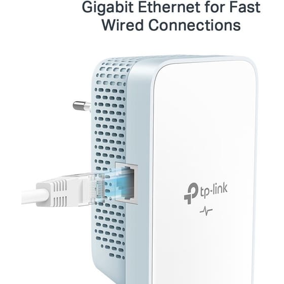 TP-Link TL-PA717 KIT V4 Starter Powerline Adapter Διπλό Kit  Ασύρματη Σύνδεση έως 1000Mbps με 1 Θύρες Ethernet image 4