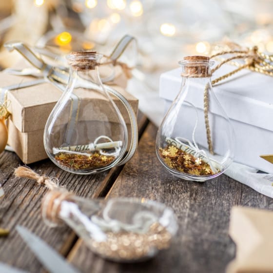 Χριστουγεννιάτικο Στολίδι Baden Γυάλινο 1 Τμχ - Βαζάκι image 1