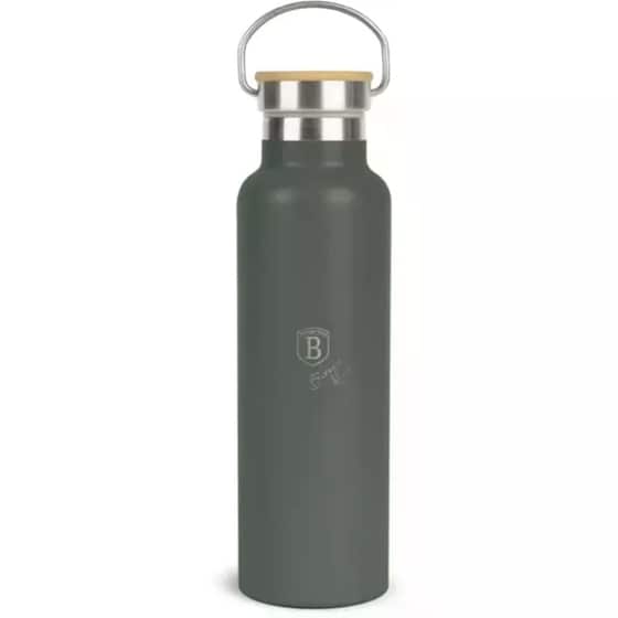 Μπουκάλι Θερμός Berlinger Haus Ανοξείδωτο Matt Green 600ml image 0