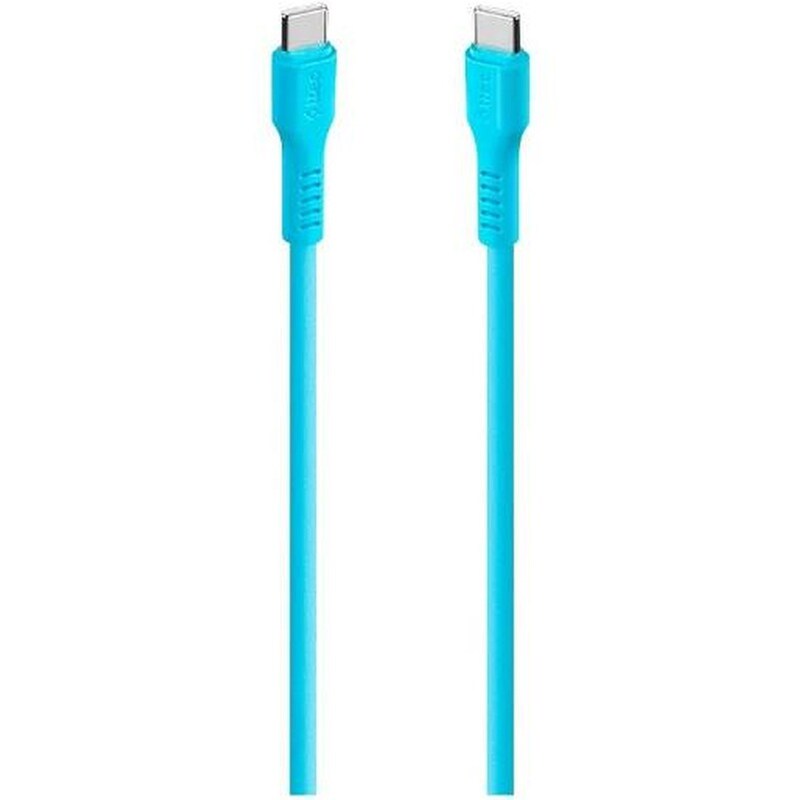 Καλώδιο Φόρτισης TTEC AlumiCable USB-C to USB-C 60W 1.2m - Μπλε