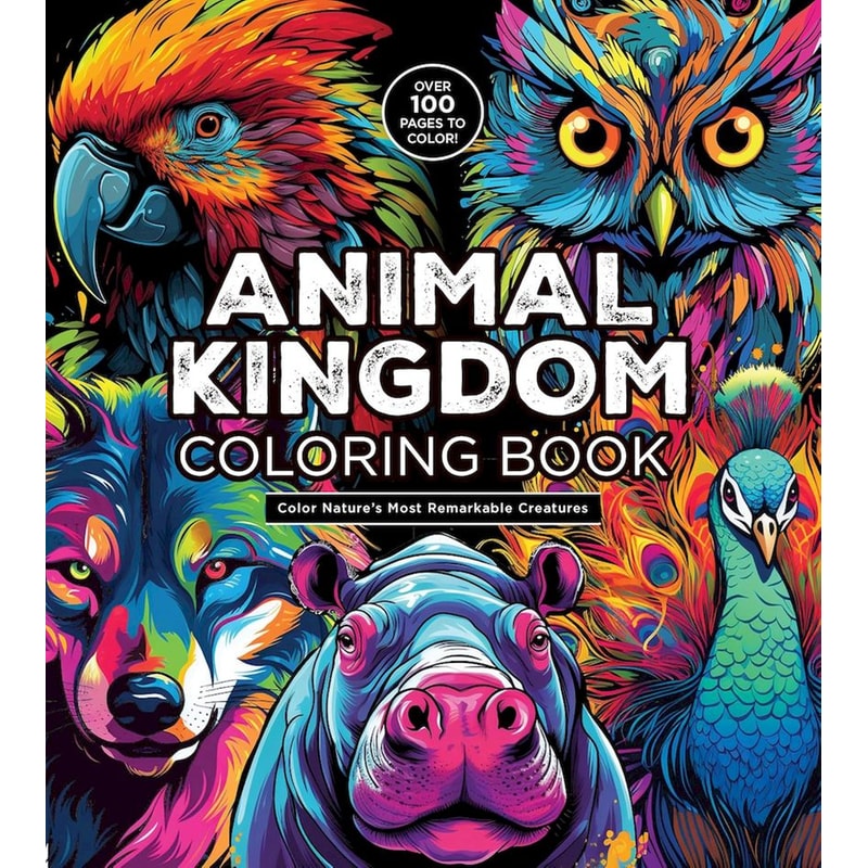 Animal Kingdom Coloring Book