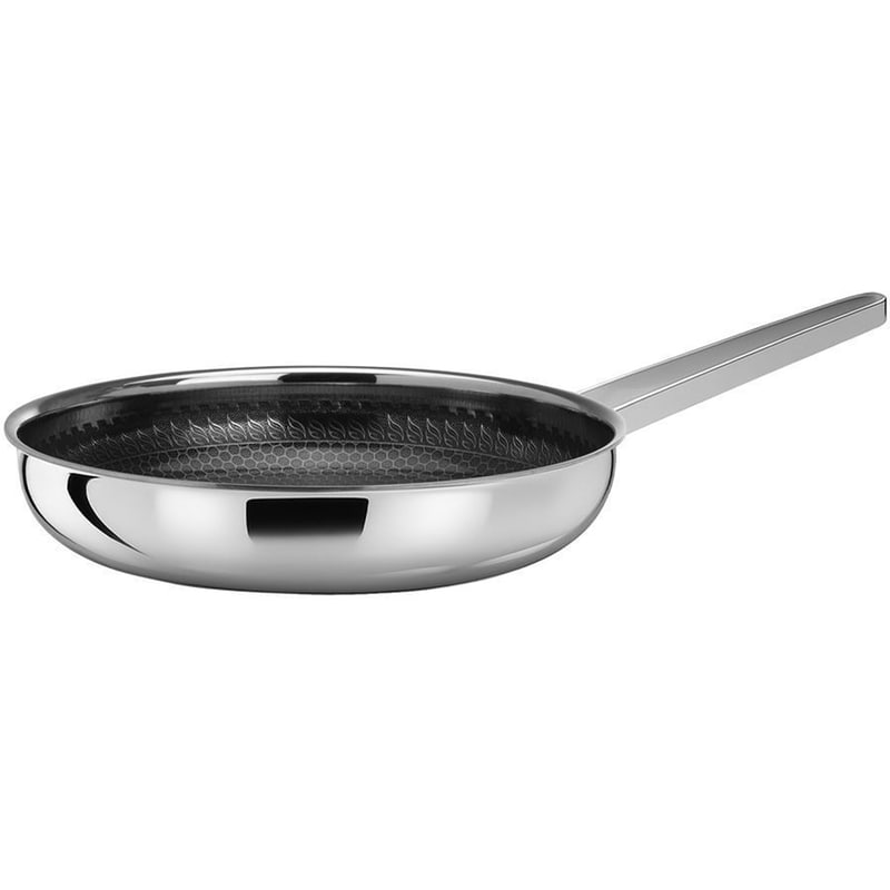 Αντικολλητικό Τηγάνι ESTIA 01-35709 24 cm Inox