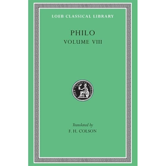 Philo, Volume VIII image 0
