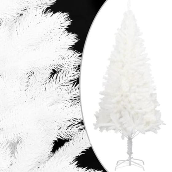 Χριστουγεννιάτικο Δέντρο VidaXL Κλασικό 2.40cm - Λευκό image 1
