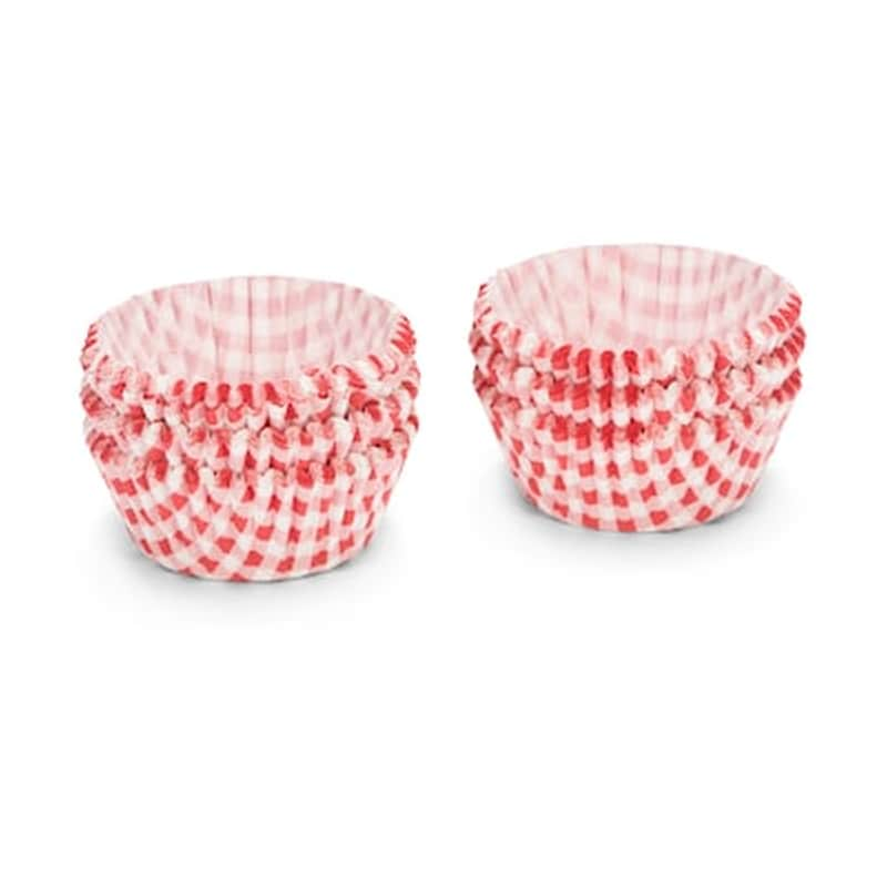 PATISSE Patisse Θήκες Για Cup-cakes Καρό Κόκκινο-λευκό Σετ 200τεμ. 5cm.