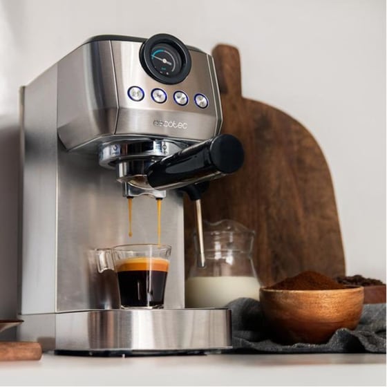CECOTEC Power Espresso 20 Steel Pro CEC-01984 1350 W 20 Ασημί Μηχανή Espresso image 1