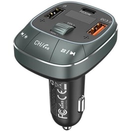 FM Transmitter Vention FFLB0 - Μαύρο