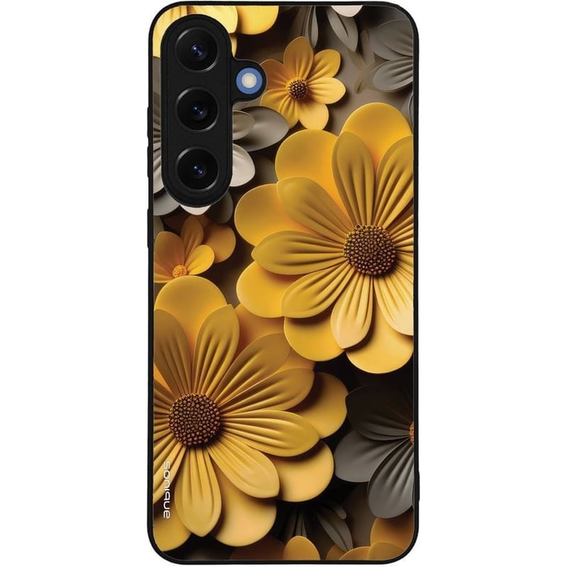 Θήκη Samsung Galaxy S25+ - Sonique 3D Flower Series - Κίτρινο